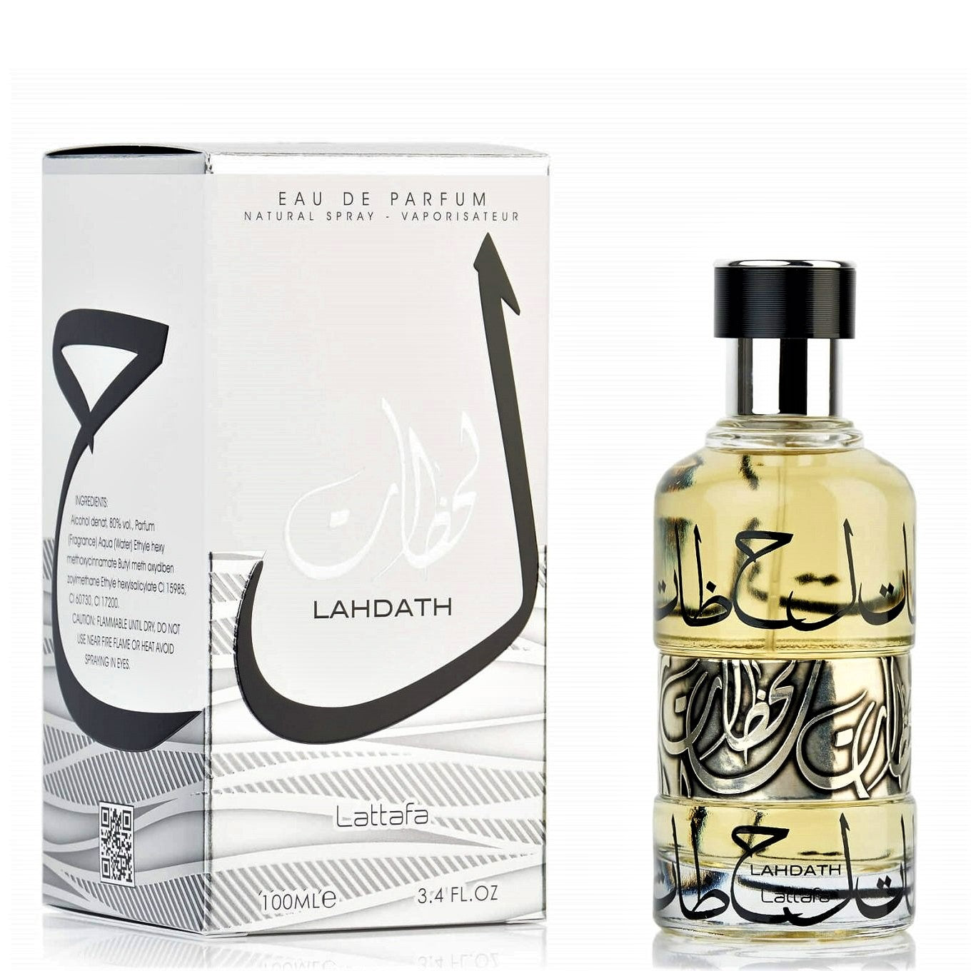 100 ml Eau de Perfume Lahdath Fragancia amaderada y especiada para hombre 1 