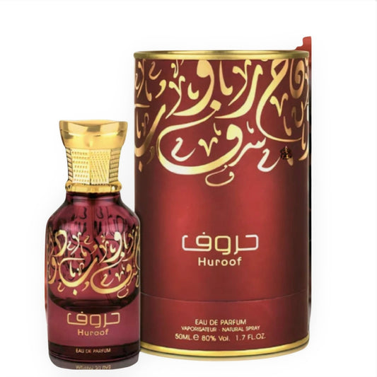 50 ml Eau de Perfume Huroof Spicy Oud Fragancia para hombre