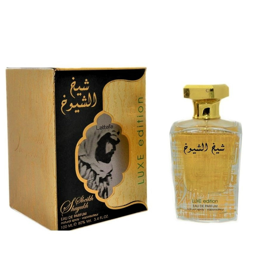 100ml Eau de Perfume Sheikh Shuyukh Luxe Fragancia de caramelo picante para hombres 2 