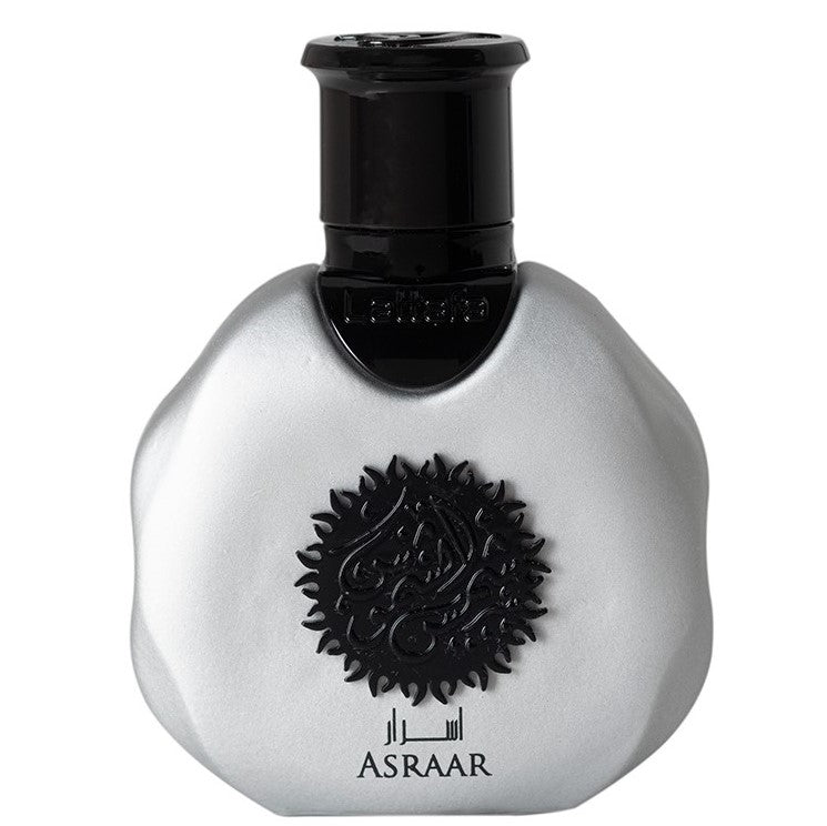 35ml Eau de Perfume Asraar Ambery Fragancia amaderada y almizclada para hombre