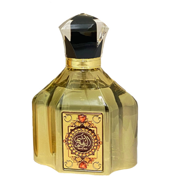 100 ml Eau de Perfume Sheikh Gold Oriental Fragancia picante de vainilla y sandalia para hombre 2 