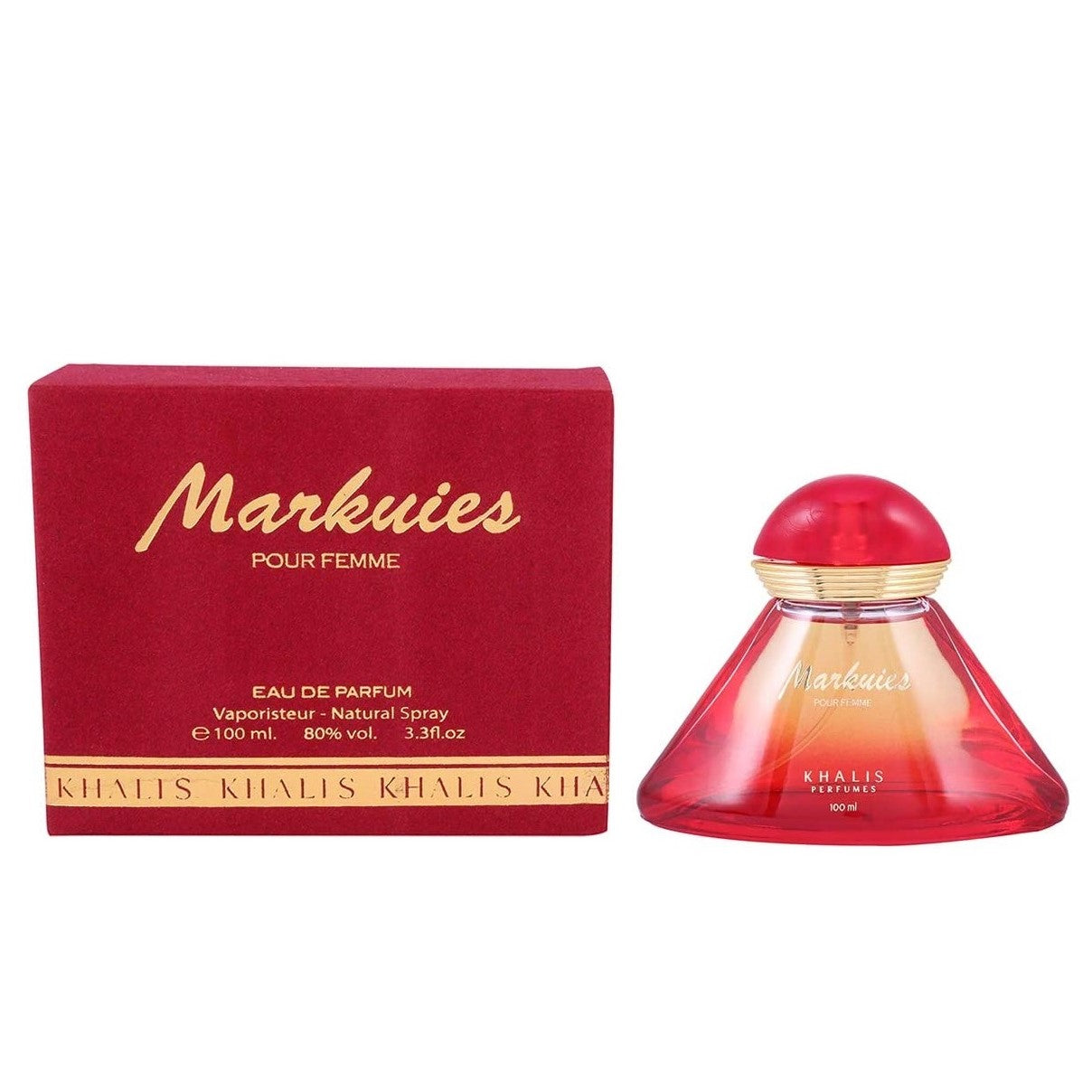 100 ml Eau de Perfume Markuies Fragancia floral amaderada para mujer 2 