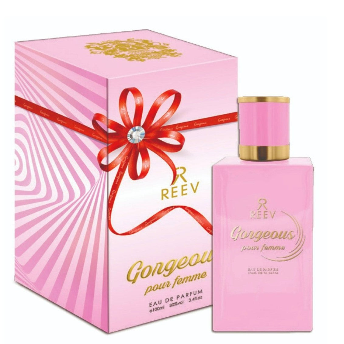 100 ml Eau de Perfume Gorgeous fragancia floral cítrica para mujer 1 