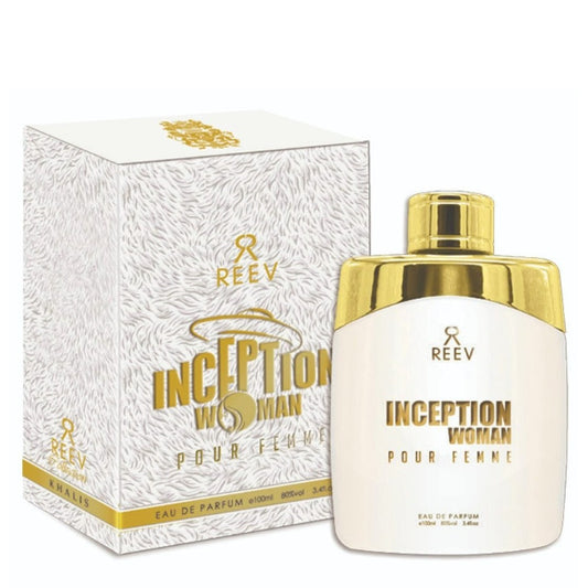 100 ml Eau de Perfume Inception Fragancia dulce amaderada para mujer