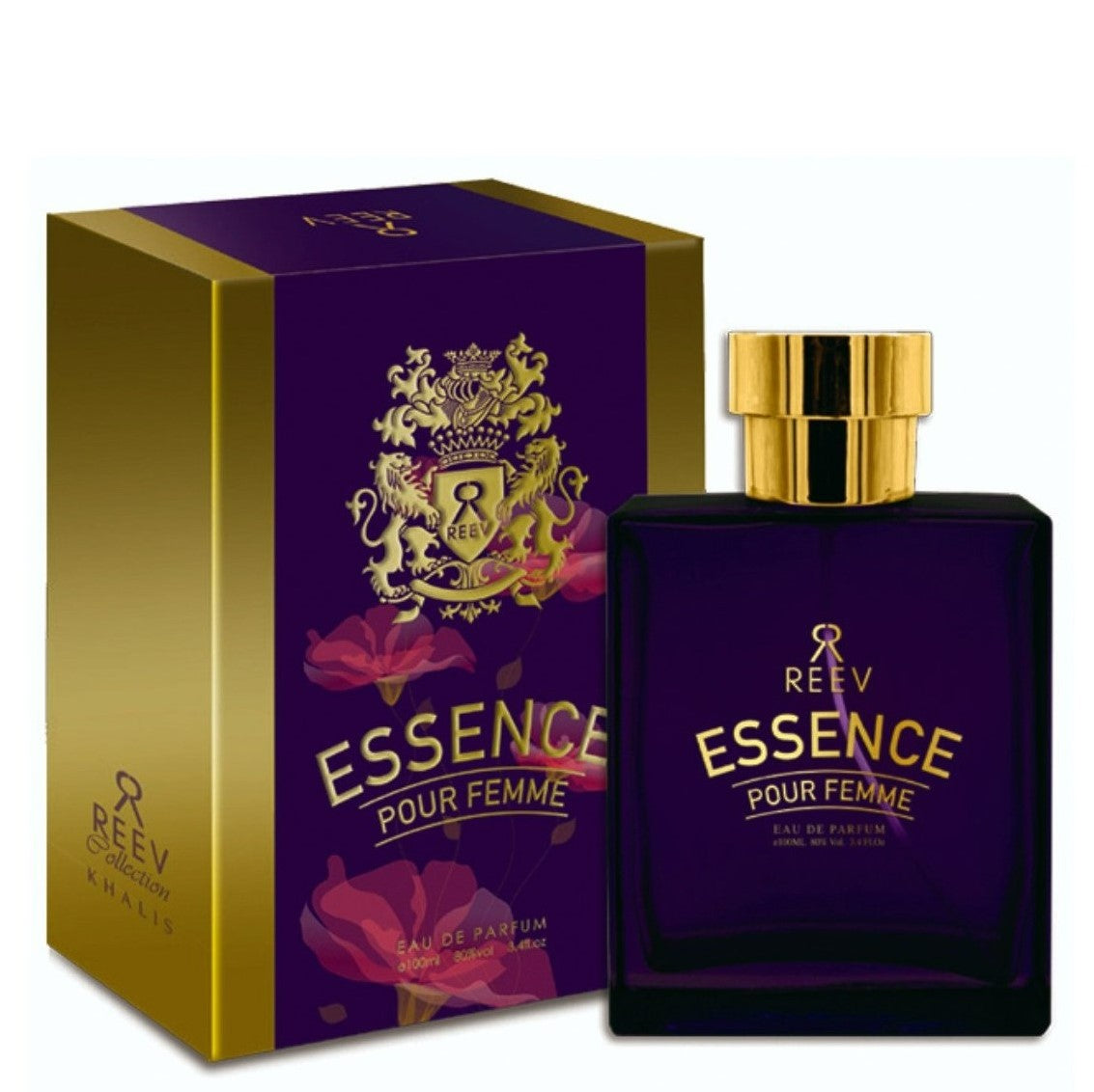 100 ml Eau de Perfume Essence Fragancia amaderada de vainilla floral para mujer 1 