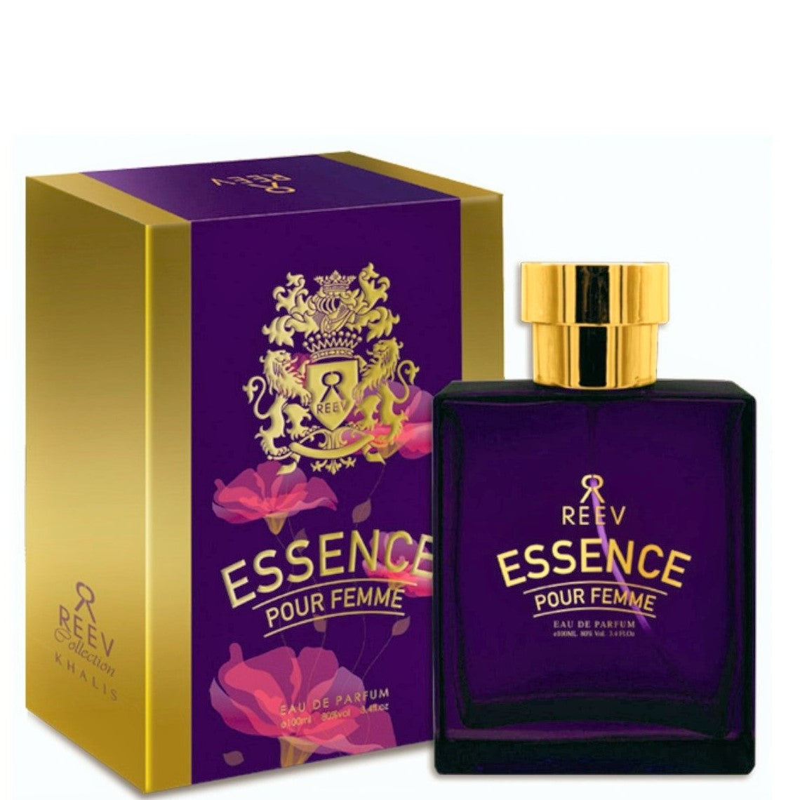 100 ml Eau de Perfume Essence Fragancia amaderada de vainilla floral para mujer 2 