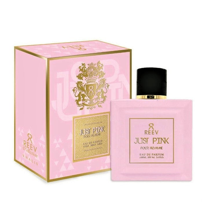 100 ml Eau de Perfume Just Pink Powdery Flowerly Fragancia para mujer 1 