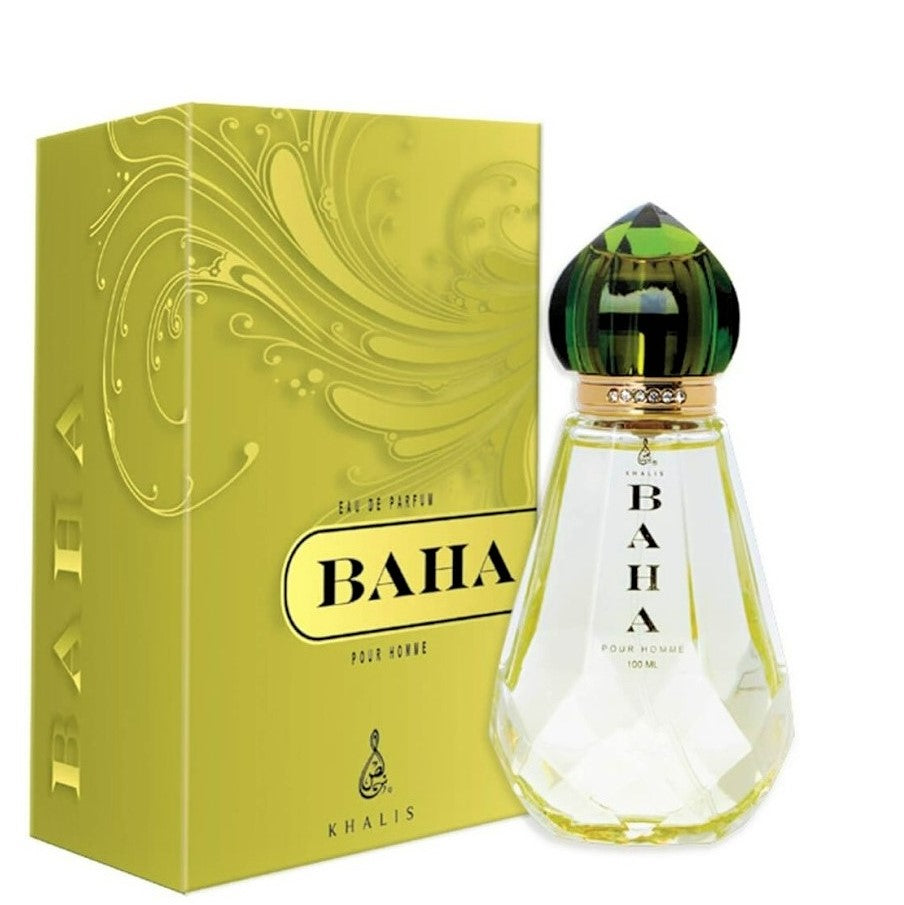 100 ml Eau de Perfume Baha Fresh Citrus Ambery Woody Fragancia para hombre