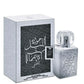 100 ml Eau de Perfume Jawad Al Layl Silver Fragancia frutal almizclada para hombres y mujeres