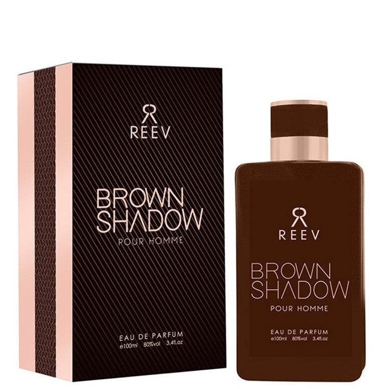 100 ml Eau de Perfume Brown Shadow Fragancia de sandalia cítrica para hombre 1 