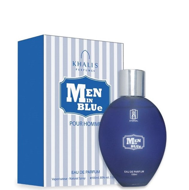 100 ml Eau de Perfume Men In Blue Ambery Cedar Fragancia para hombre 1 