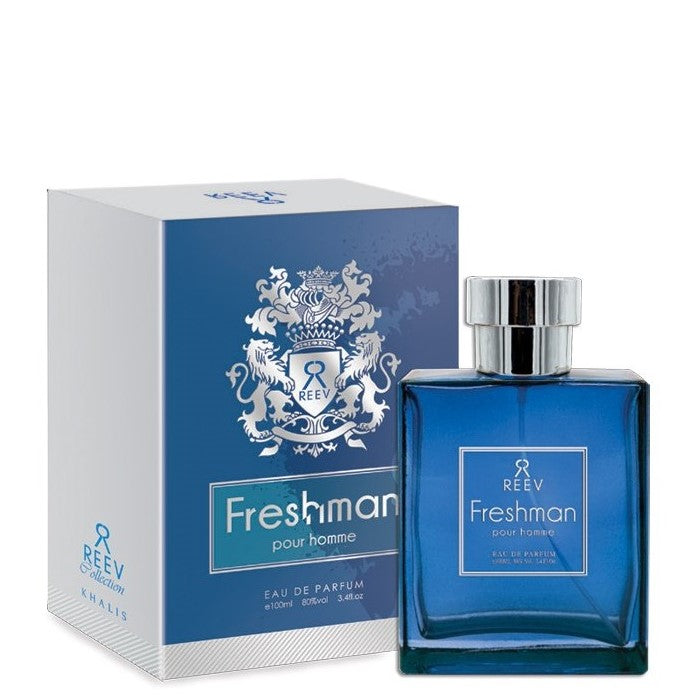 100 ml Eau de Perfume Freshman Oriental Musky Fragancia For Men