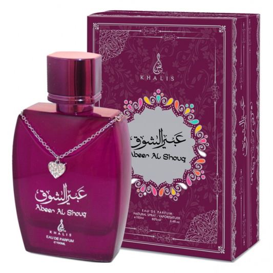 100 ml Eau de Perfume ABEER AL SHOUQ Fragancia de vainilla afrutada para mujer