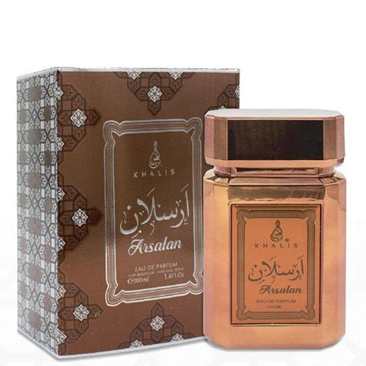 100 ml Eau de Perfume ARSALAN Fragancia Ambarina para Hombre