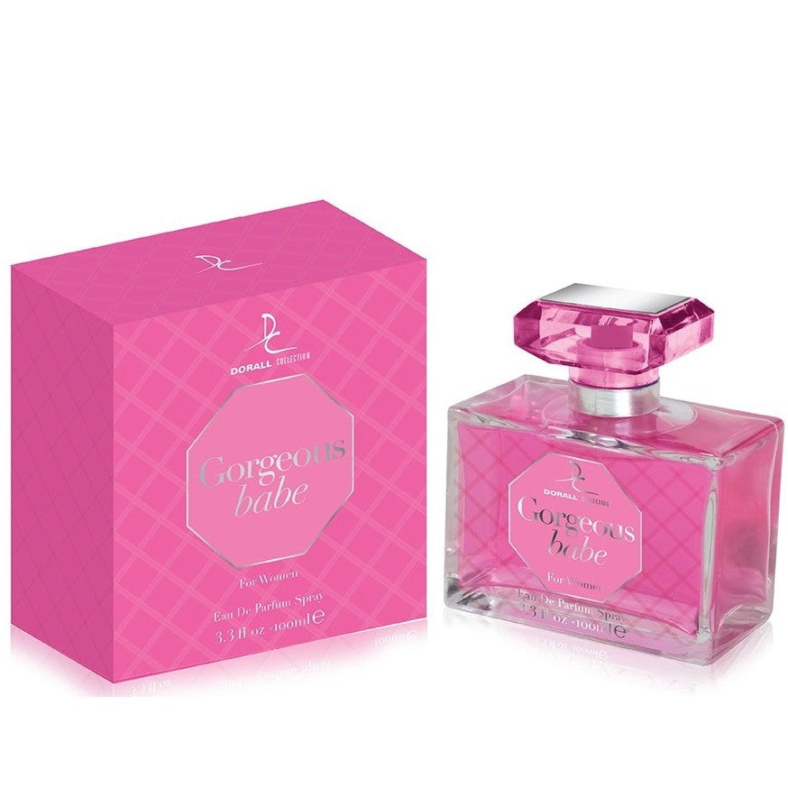 100ml Agua de Perfume GORGEOUS BABE Fragancia floral fresca para mujeres