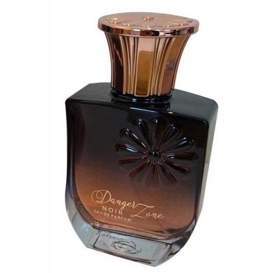 100 ml Eau de Perfume DANGER ZONE NOIR - Fragancia Oriental Vainilla para Mujer, con contenido de aceite de fragancia 10%