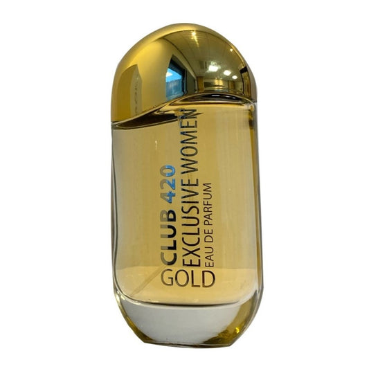 100 ml Eau de Perfume CLUB 420 GOLD Fragancia Oriental Vainilla para Mujer, con contenido de aceite de fragancia 10%
