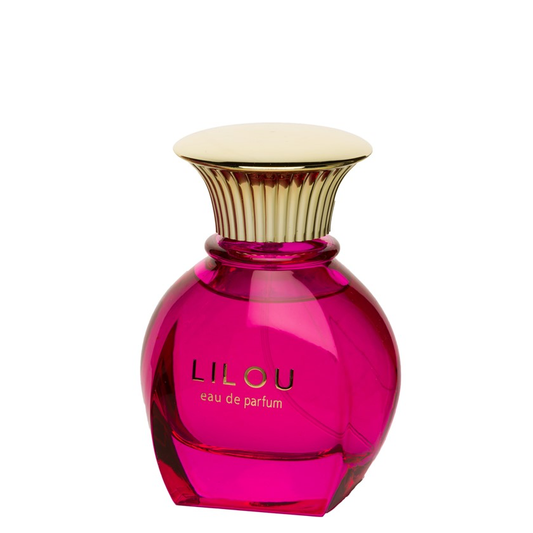 100 ml Eau de Perfume "LILOU" Fragancia Oriental Amaderada para Mujer, con contenido de aceite de fragancia 6%