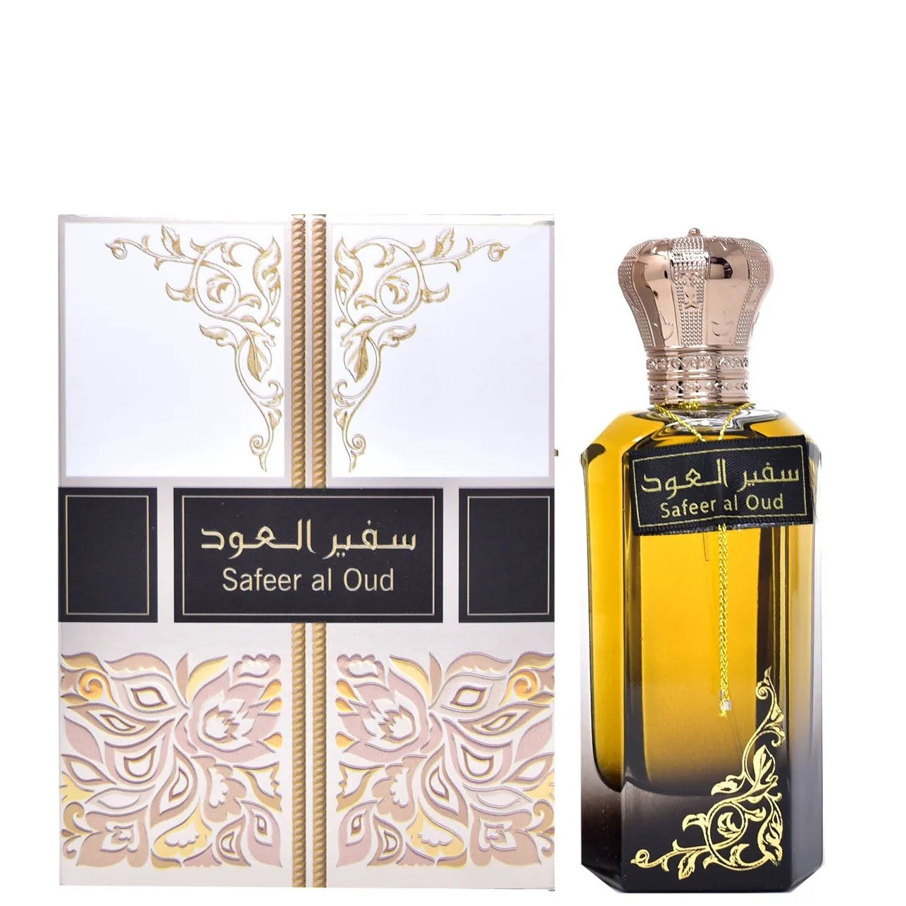 100 ml Eau de Perfume Safeer Al Oud Fragancia de almizcle picante para hombres y mujeres 1 