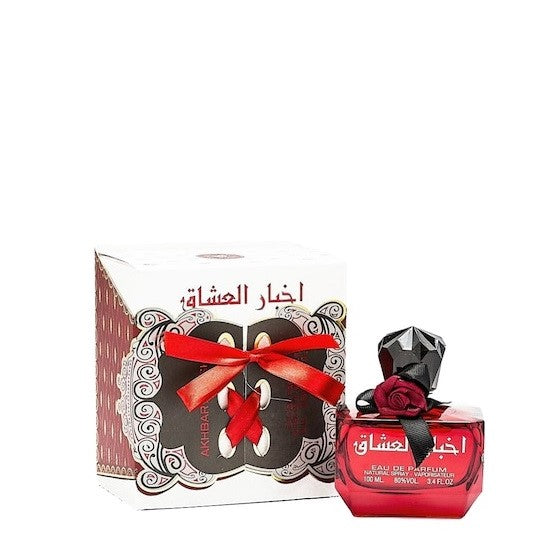 100 ml Eau de Perfume Akhbar Al Ushaq Fragancia floral oriental para mujer 1 