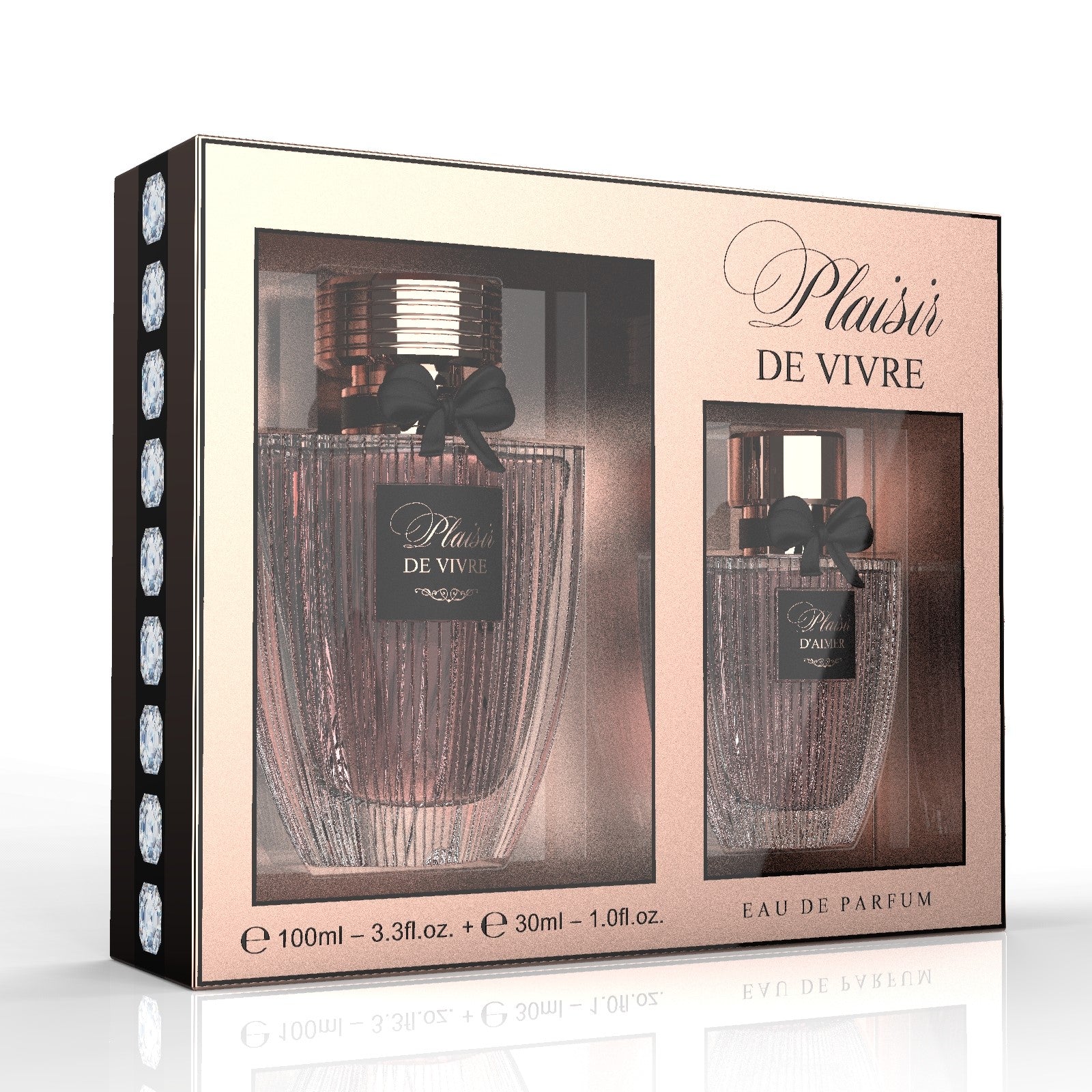 100 ml + 30 ml Eau de Perfume "PLAISIR DE VIVRE" Oriental - Fragancia Floral para Mujer 1 