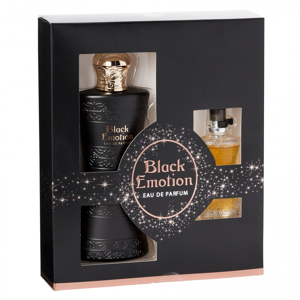 100 ml + 15 ml Eau de Perfume "BLACK EMOTION" Oriental - Fragancia de Vainilla para Mujer 2 