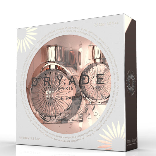 100 ml + 30 ml Eau de Perfume "DRYADE PARIS" Oriental - Fragancia Amaderada para Mujer