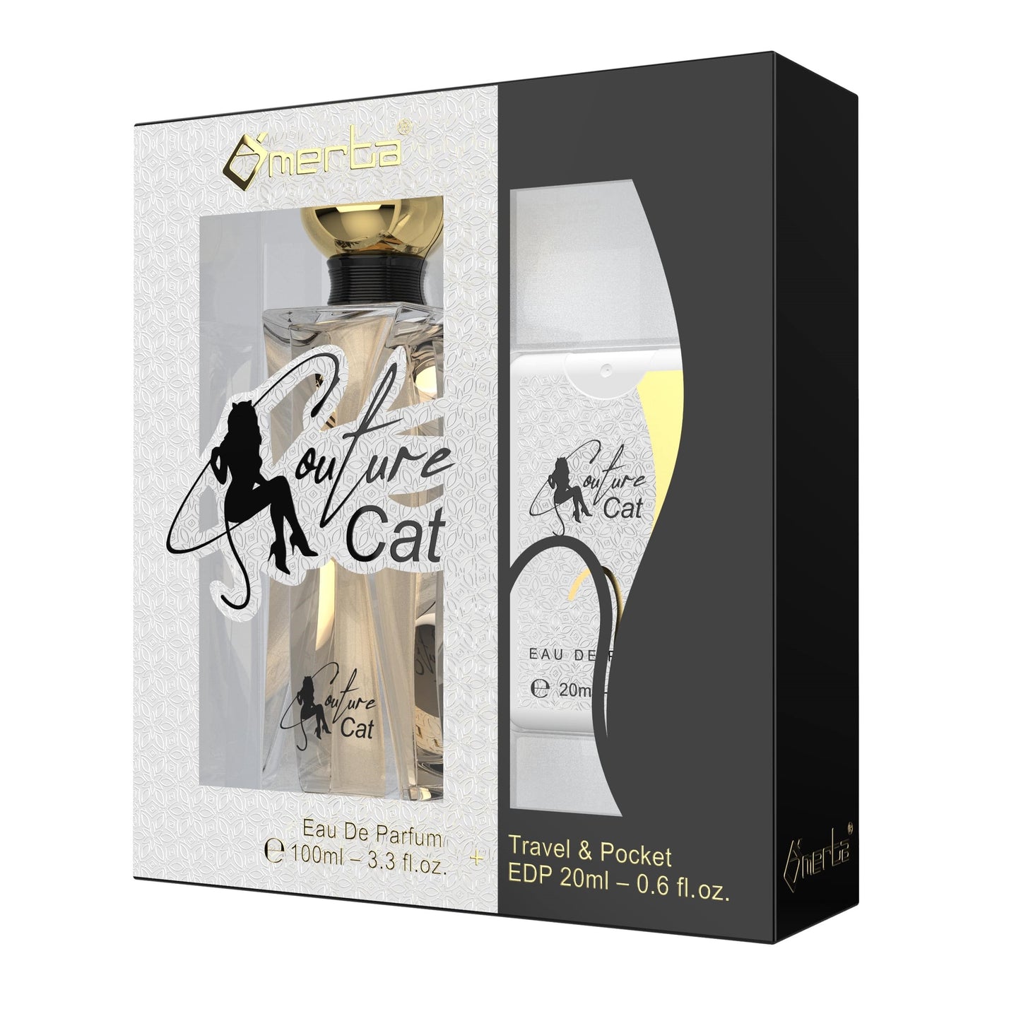 100 ml + 20 ml Eau de Perfume "COUTURE CAT" Fragancia Floral – Afrutada para Mujer