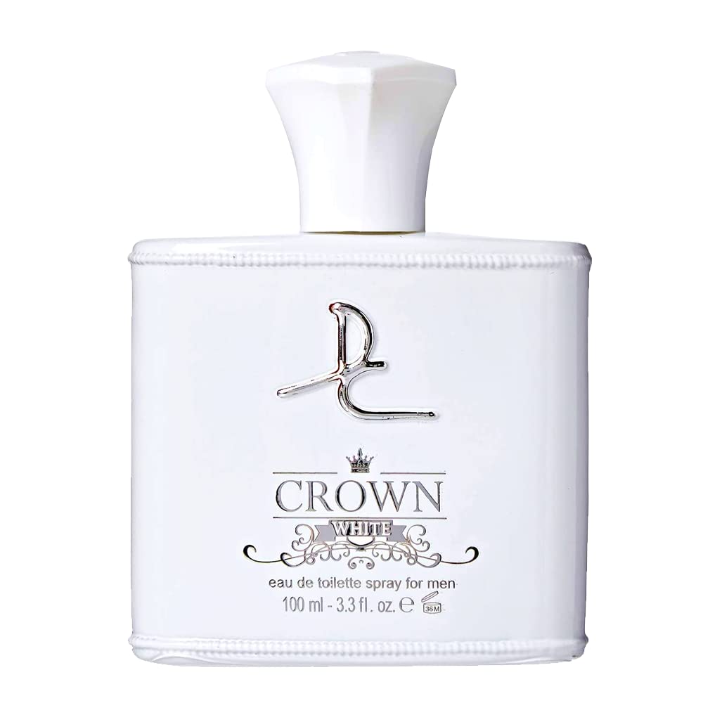 100 ml EDT "Crown White" Fragancia Cítrica Fresca para Hombre 3 