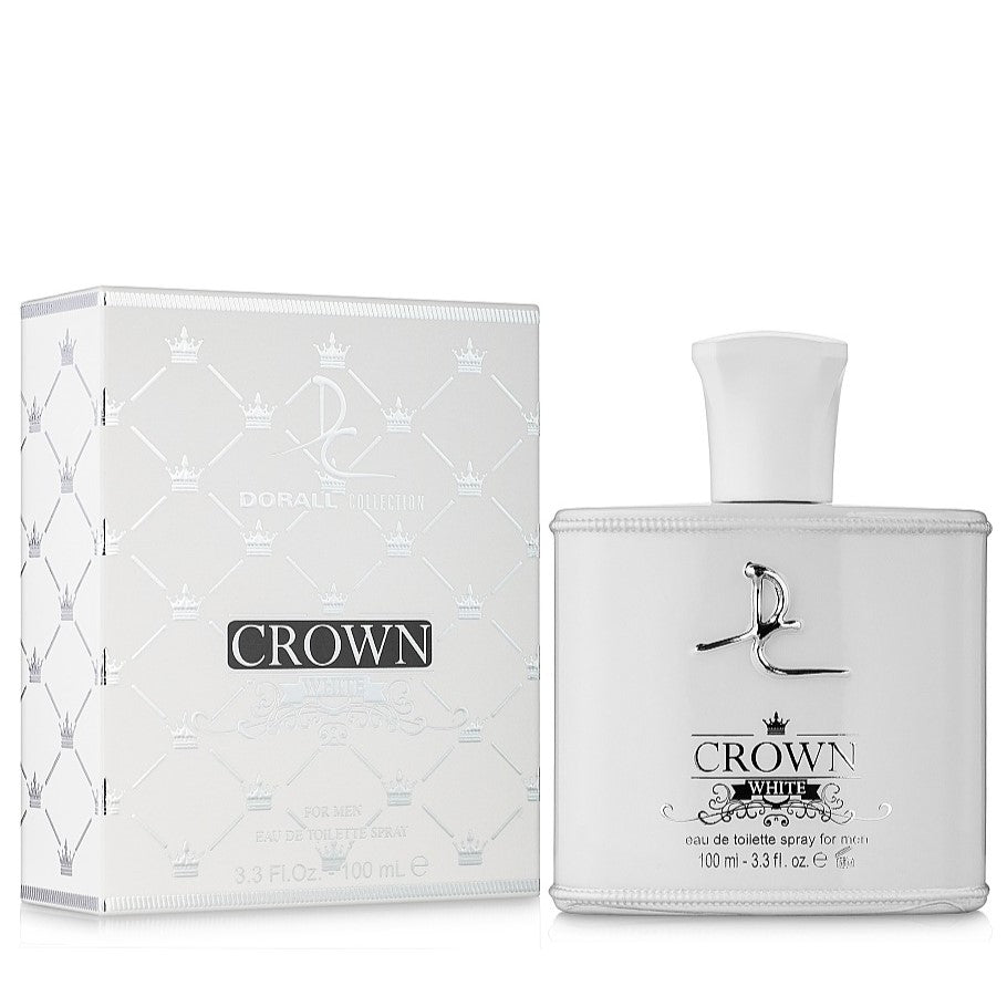 100 ml EDT "Crown White" Fragancia Cítrica Fresca para Hombre 2 