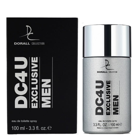 100 ml EDT "DC 4 U Exclusive" Fragancia Floral Especiada para Hombre