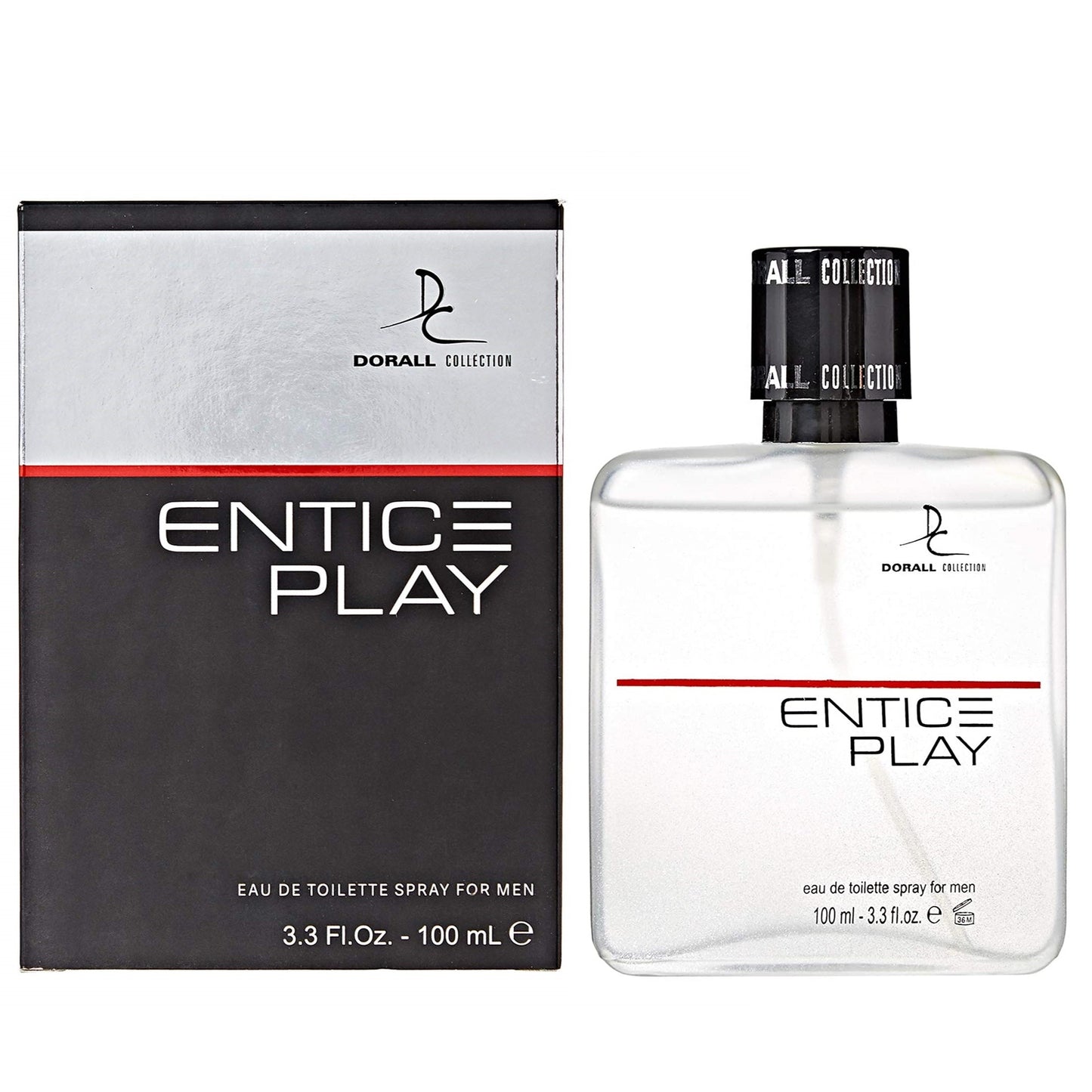 100 ml EDT "Entice Play" Fragancia Cítrica Picante para Hombres