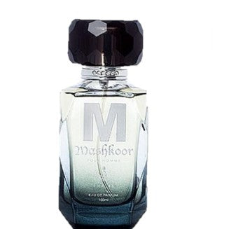100 ml Eau de Perfume MASHKOOR Fragancia de cuero amaderado picante para hombres