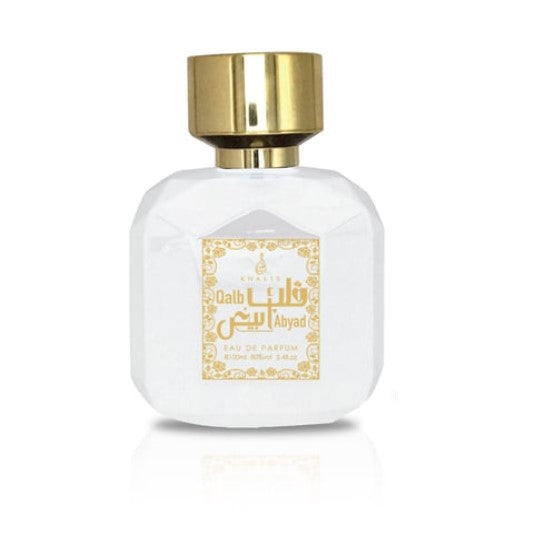 100 ml Eau de Perfume QALB ABYAD Fragancia dulce afrutada amaderada para mujer