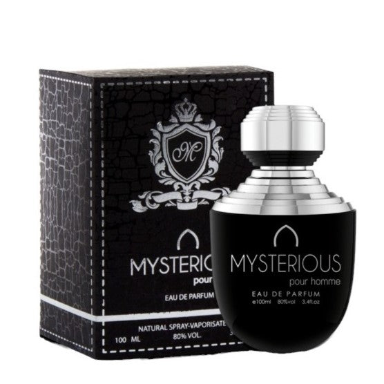 100 ml Eau de Perfume MYSTERIOUS Fragancia floral amaderada almizcle para hombre 1 