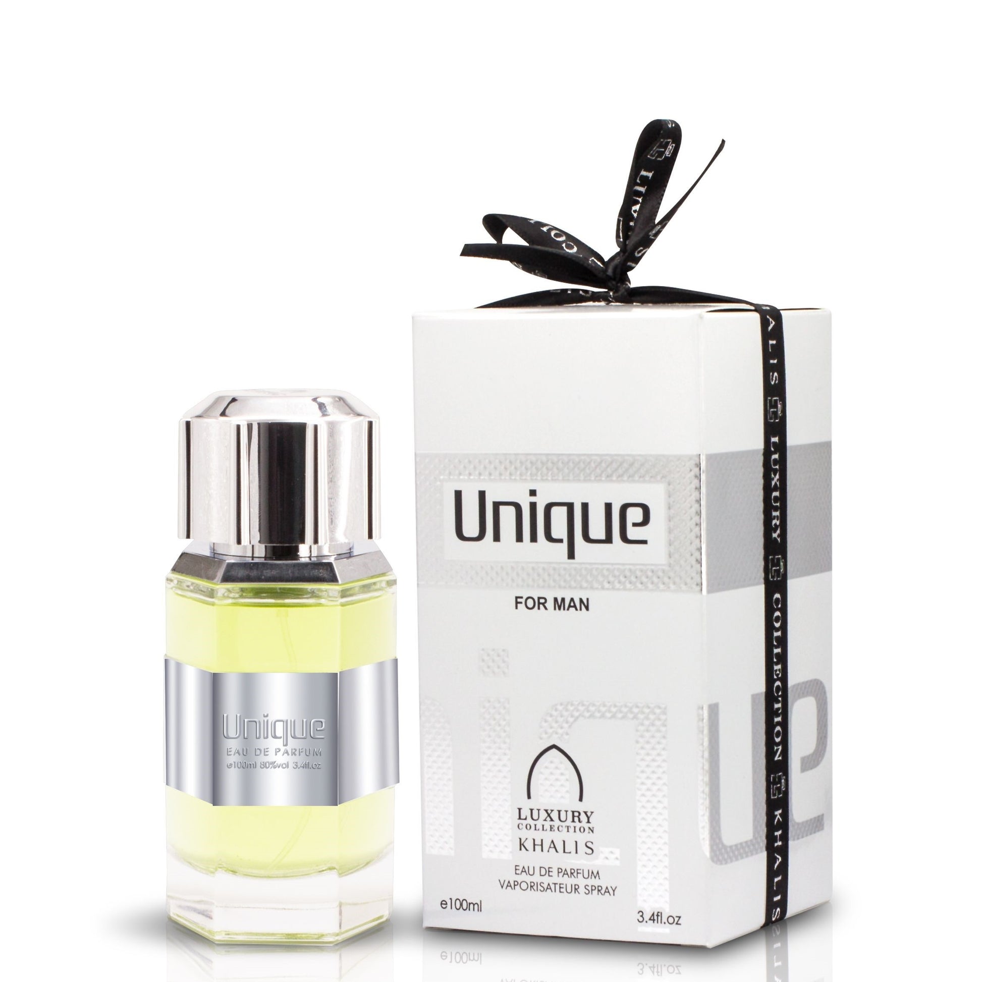 100 ml Eau de Perfume UNIQUE FOR MEN Fragancia amaderada para hombre 2 