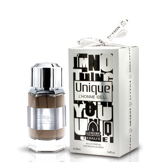 100 ml Eau de Perfume UNIQUE L'HOMME IDEAL Fragancia amaderada para hombre