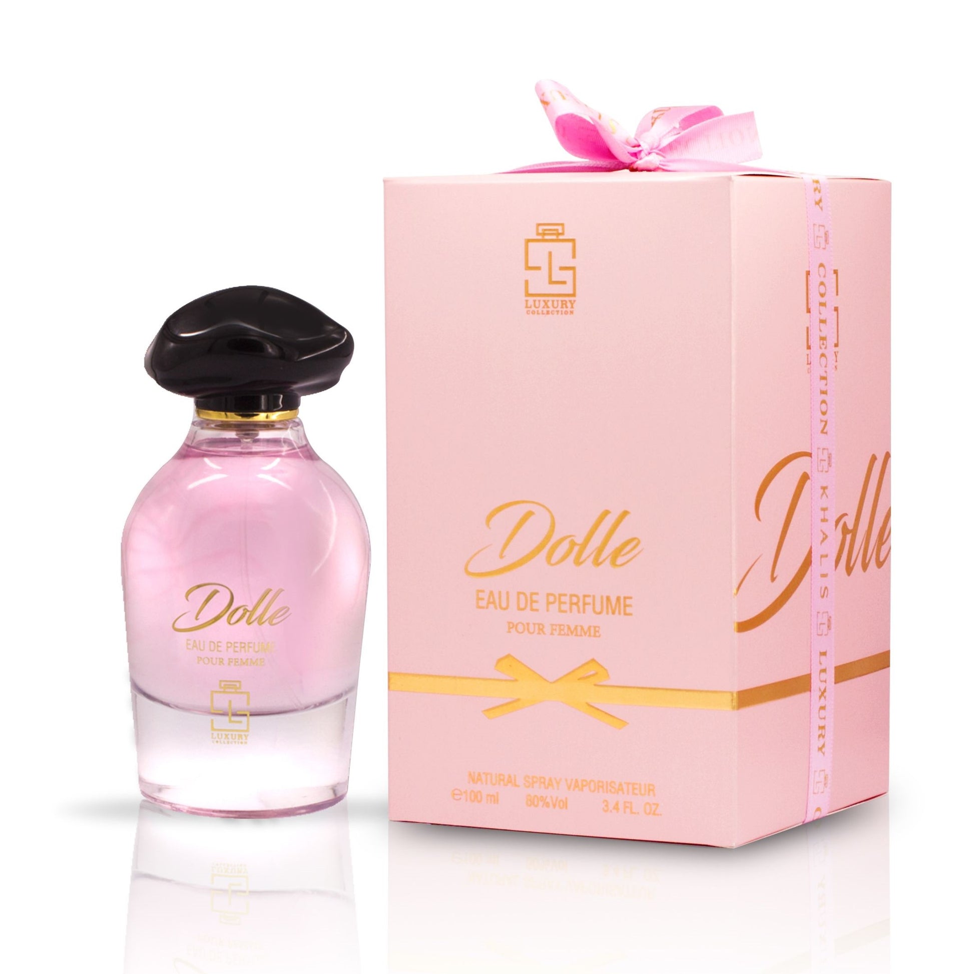 100 ml Eau de Perfume DOLLE Fragancia Floral Almizcle para Mujer 2 