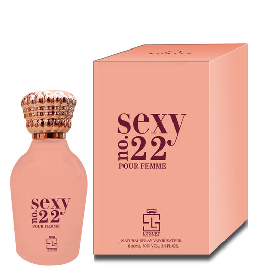 100 ml Eau de Perfume SEXY Fragancia dulce amaderada almizclada para mujer