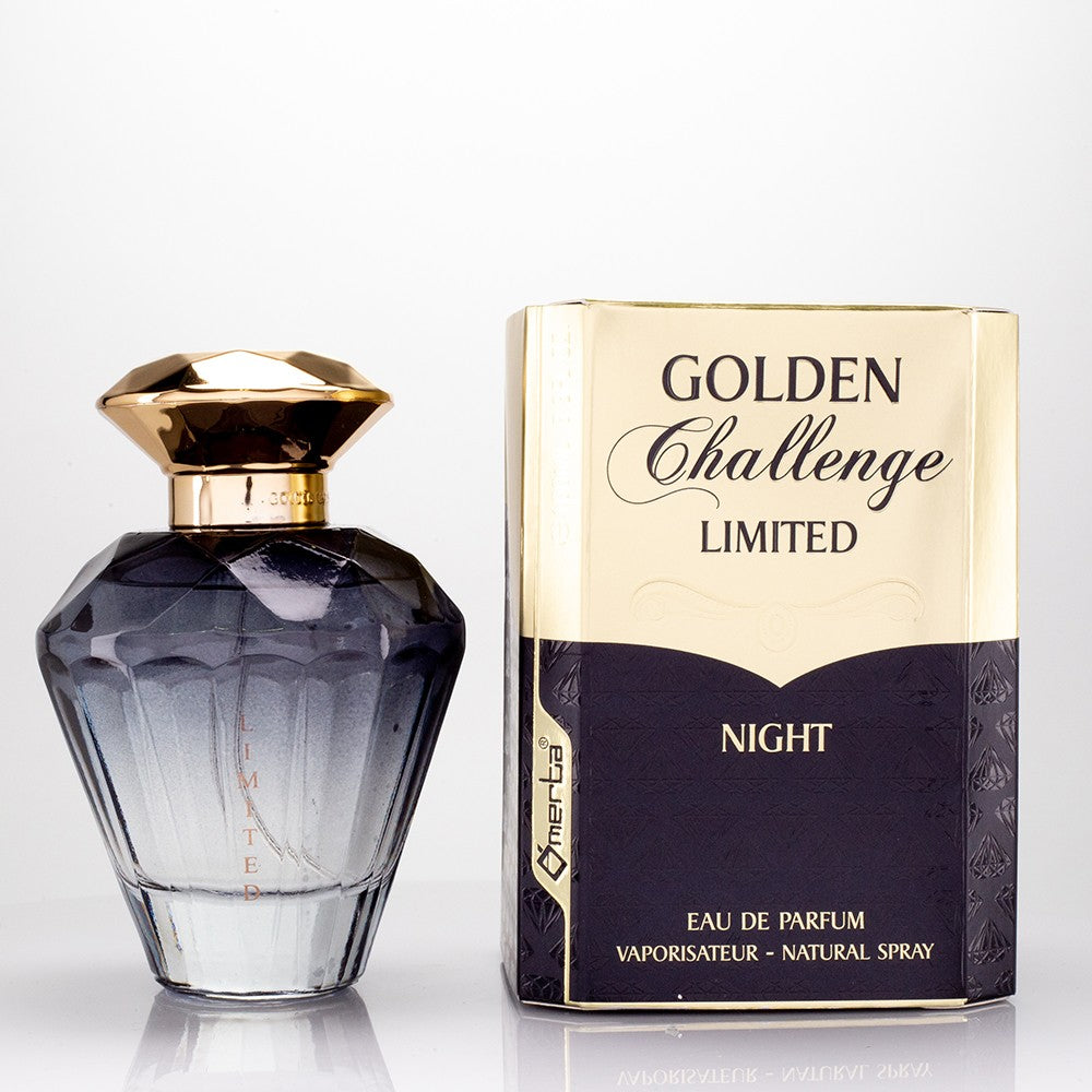 100 ml Eau de Parfum GOLDEN CHALLENGE LIMITED NIGHT Fragancia Oriental para Mujer 1 