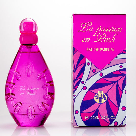 100 ml Eau de Parfum LA PASSION EN PINK Fragancia Floral Frutal para Mujer