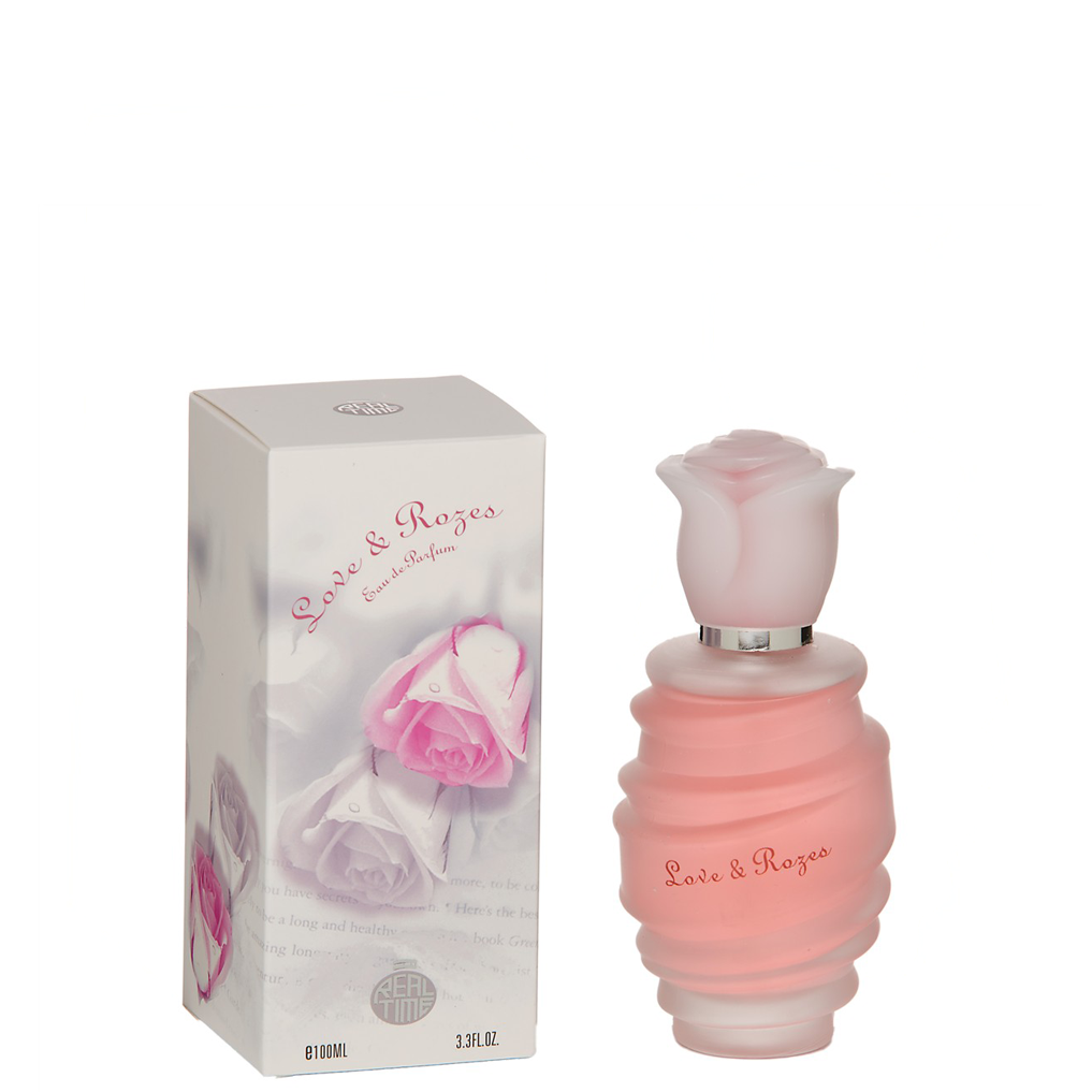 100 ml Eau de Parfum "Love & Rozes" Floral - Fragancia Dulce para Mujer