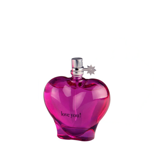 100 ml Eau de Parfum "Love You Pink" Fruity - Fragancia Cítrica para Mujer