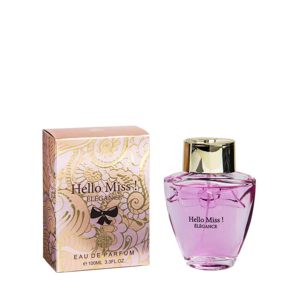 100 ml Eau de Parfum "Hello Miss! Elégance" Floral - Fragancia Frutal para Mujer 1 