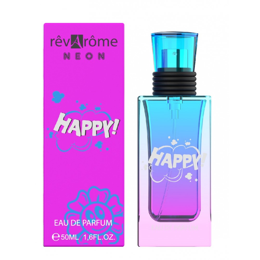 50ml Agua de perfume HAPPY. Una fragancia floral frutal para mujeres