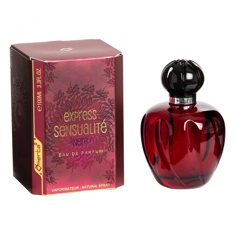 Agua de perfume EXPRESS SENSUALITÉ ENERGY 100ml Fragancia oriental para mujeres 1 