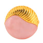 Anillo de Plata Bañada en Oro con Ópalo rosa