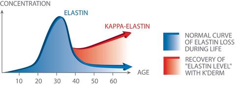 K'Derm Lifter Anti-Ageing Cream with Kappa-Elastin for Body - Crema body milk Antiedad con Kappa-Elastina, 150 ml