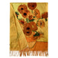 Bufanda de lana, 70 cm x 180 cm, Van Gogh - Sunflowers