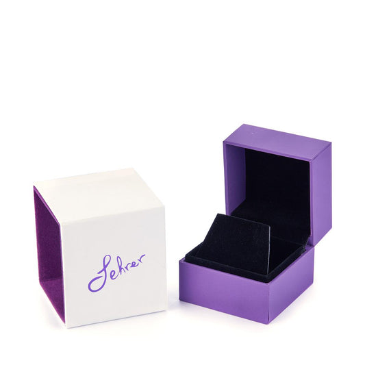Caja para pendientes/colgante Gemporia - púrpura